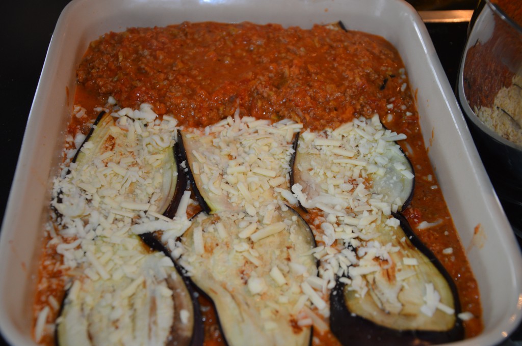 Lasagne med aubergine (LCHF) Fru Munks Madgodter